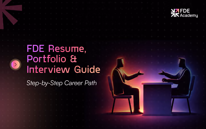 Forward Deployed Engineer Job: Resume, Portfolio & Interview Guide