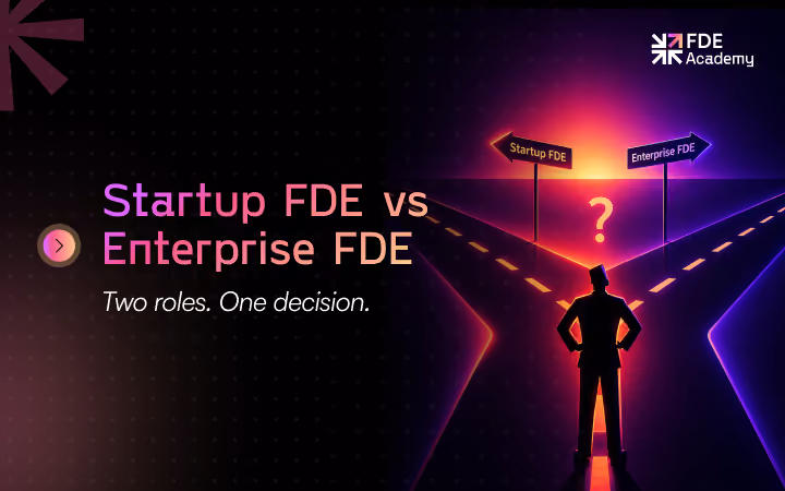 AI Startup vs Enterprise: Which Forward Deployed Engineer Role Is Right for You